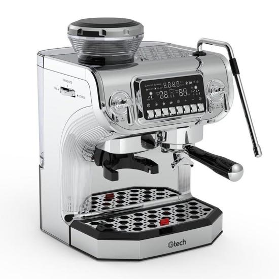 Gtech ST-530ED PID Tek Gruplu Ev Tipi Öğütücülü Espresso Kahve Makinesi (ST-530ED PID)