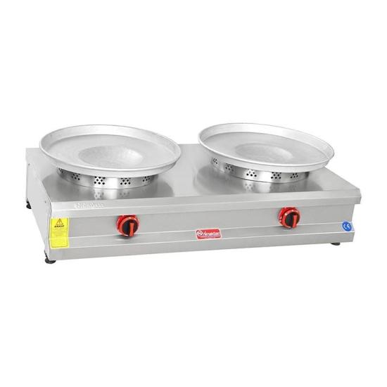 Himaksan 2 Li Set Üstü Tantuni Ocağı HMK-TNOG 2 + 2 TEPSİ (HMK-TNOG 2)