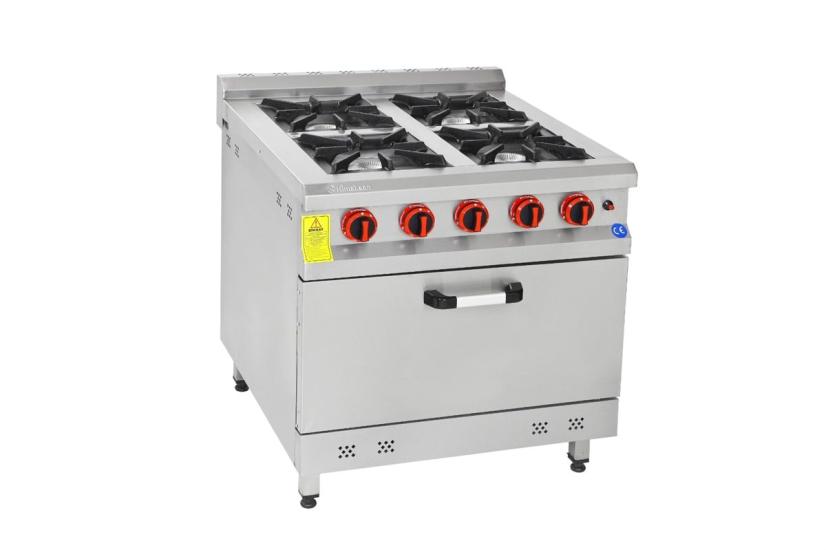 Himaksan 4 Lü Kuzine Gazlı Ve LPG Li 80X80X85 Cm HMK-KZG 880 (HMK-KZG 880)