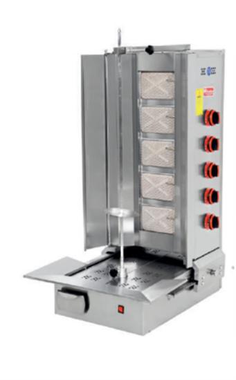 Himaksan 5 Li Döner Ocağı Alttan Motorlu Gazlı ve Lpg Li HMK-AMDNG 5 (HMK-AMDNG 5)