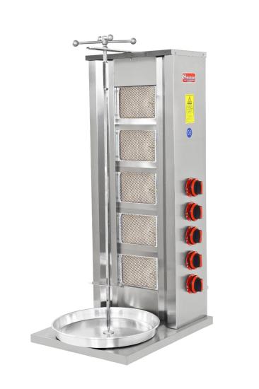 Himaksan 5 Li Döner Ocağı Gazlı ve Lpg Li 41,5x24x110 Cm HMK-DNG 5 (HMK-DNG 5)