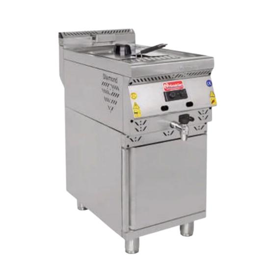 Himaksan Dolaplı 12 Litre Lpg’li Fritöz 40x70x85 cm HMK DFG 478 CE (HMK DFG 478 CE)