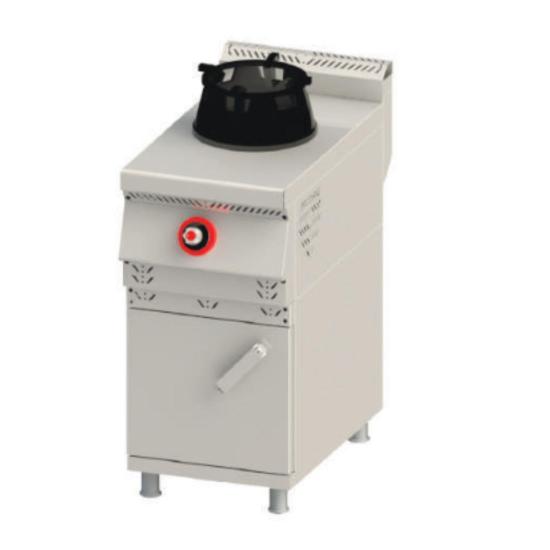 Himaksan Dolaplı Gazlı Wok Ocak 40x90x85 cm HMK-DSWOG 498 (HMK-DSWOG 498)