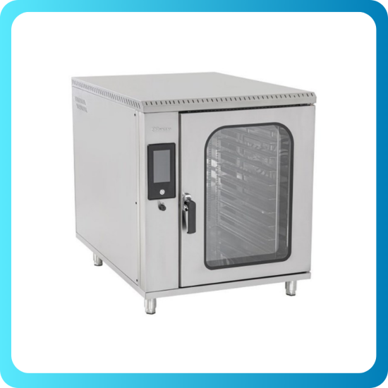 Himaksan Tepsili Konveksiyonel Fırın Dijital Elektrikli 2/1 - 10 HMK-KPFE 9118 (HMK-KPFE 9118)