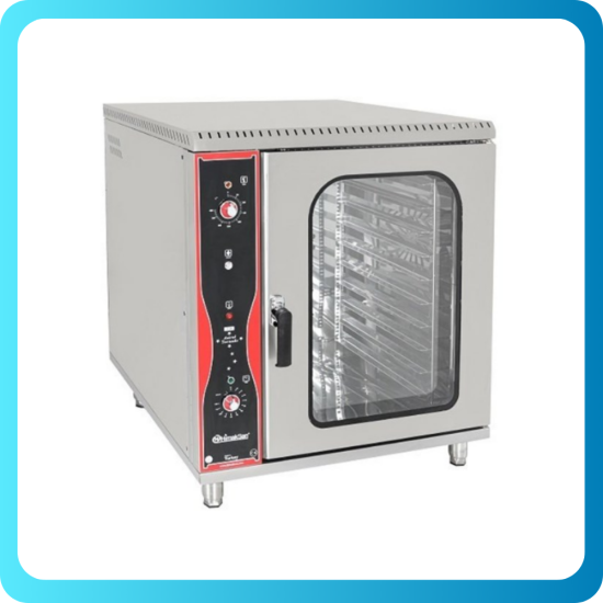 Himaksan Tepsili Konveksiyonlu Fırın Manuel Elektrikli 2/1 - 10 HMK-MKPFE 9118 (HMK-MKPFE 9118)