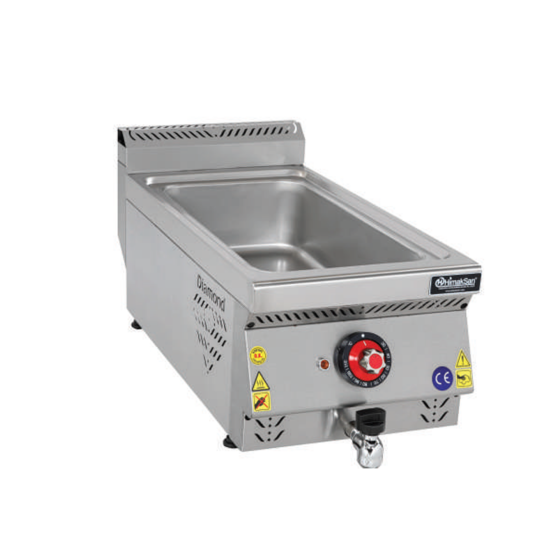 Himaksan Set Üstü Benmari Elektrikli 80x70x30 cm HMK-SBE 873 (HMK-SBE 873)