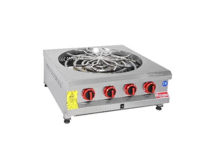 Himaksan Tekli Set Üstü Börek Ocağı Motorlu Gazlı ve Lpg Li HMK-MBROG 1 (HMK-MBROG 1)