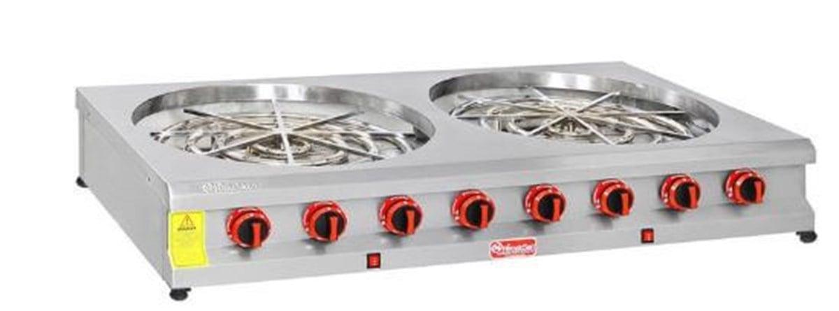 Himaksan Set Üstü 2 Li Börek Motorlu Ocağı Gazlı ve Lpg Li HMK-MBROG 2 (HMK-MBROG 2)