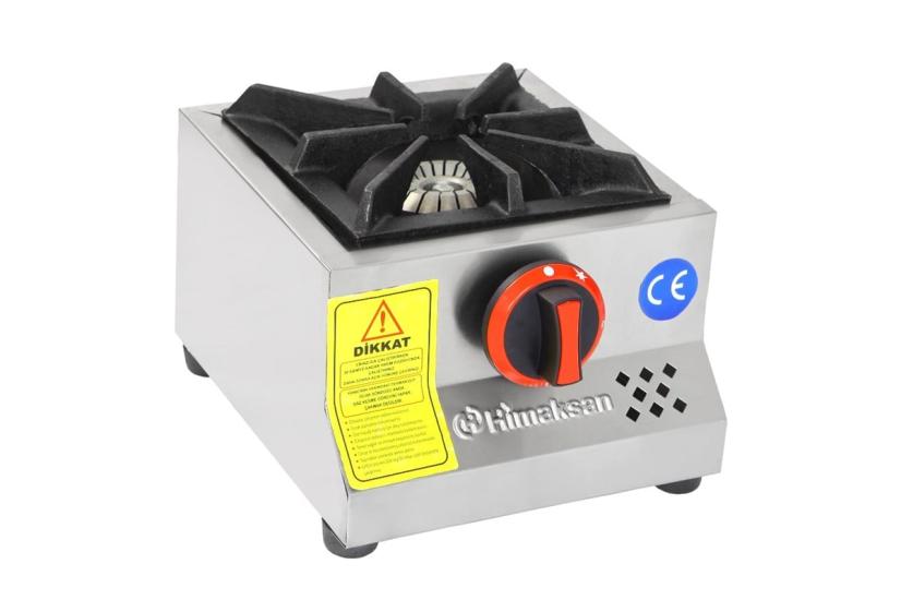 Himaksan Tekli Ocak Set Üstü Gaz ve LPG Li Ekonomik 25x30x14 cm HMK-MN 1 (HMK-MN 1)