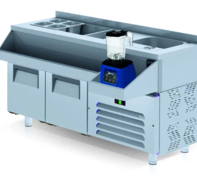 Iceinox Kokteyl Hazırlık Buzdolabı 2 Kapılı 120x60x85 cm CCY 140 CR (CCY 140 CR)