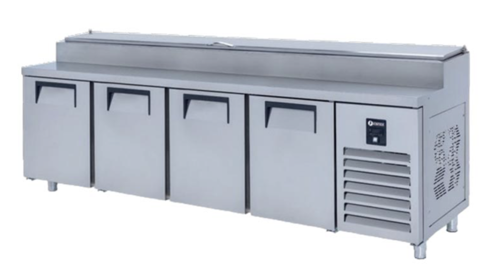İceinox 4 Kapılı Make Up Buzdolabı - Kısa Ayak PTS-L 650 CR (PTS-L 650 CR)