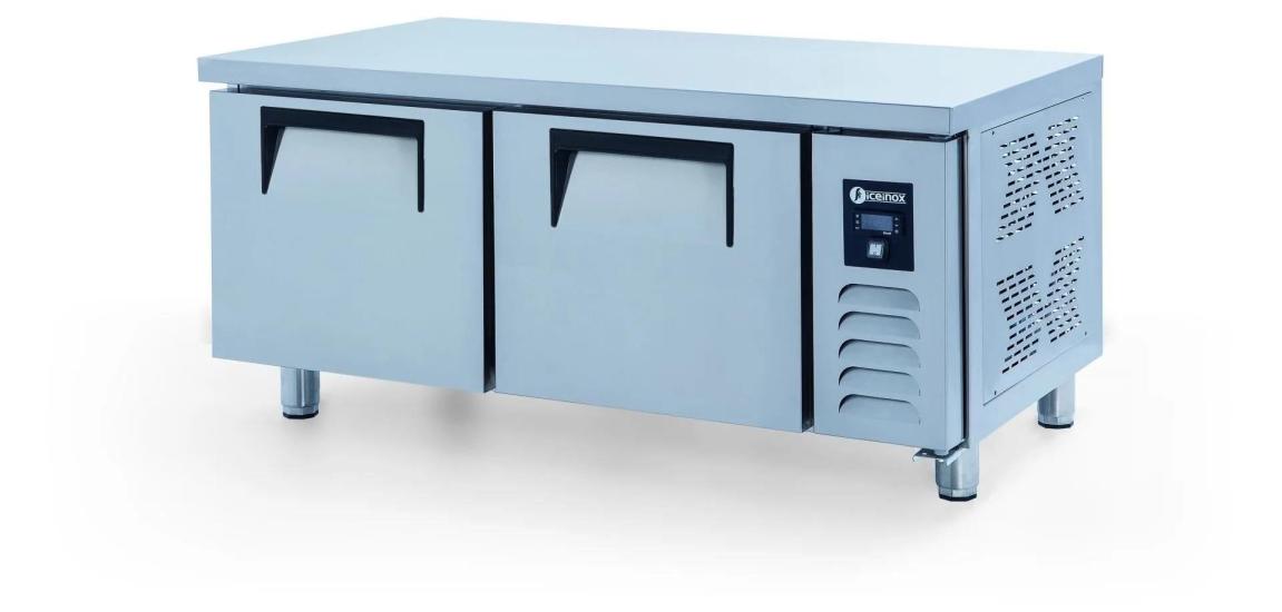 Iceinox Tezgah Tip Buzdolabı 2 Kapılı Kısa Model 125X60X85 Cm CTN 275 CR (CTN 275 CR)