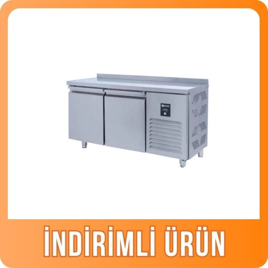 Iceinox Tezgah Tipi Buzdolabı 2 Kapılı 150x70x85 CTS 330 CR (CTS 330 CR)