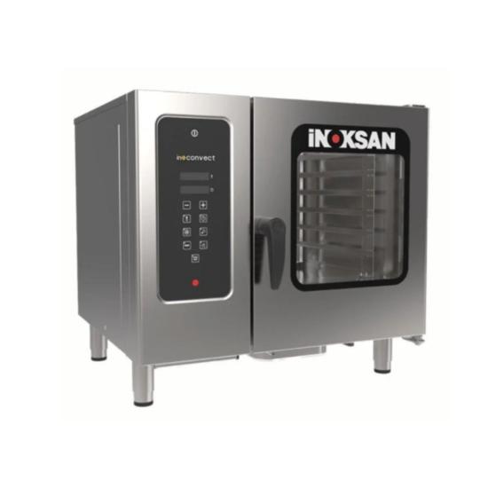 İnoksan 6 Tepsili Konveksiyonlu Fırın Dijital Elektrikli Gn 1/1 INO-FKE 06 (INO-FKE 06)