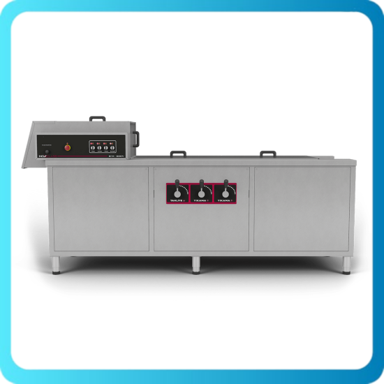 İnoxclass 600 Kg/Saat Konveyörlü Sebze Yıkama Makinesi ICW-600V (ICW-600V)