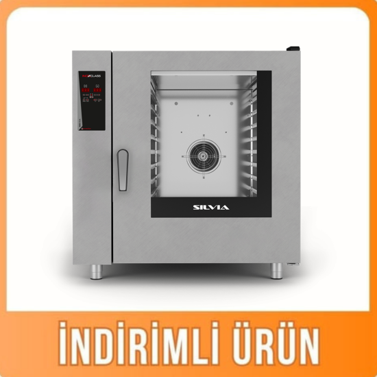 İnoxclass Konveksiyonlu Fırın Gazlı 20 x GN 1/1 Silvia S20EG (S20EG)