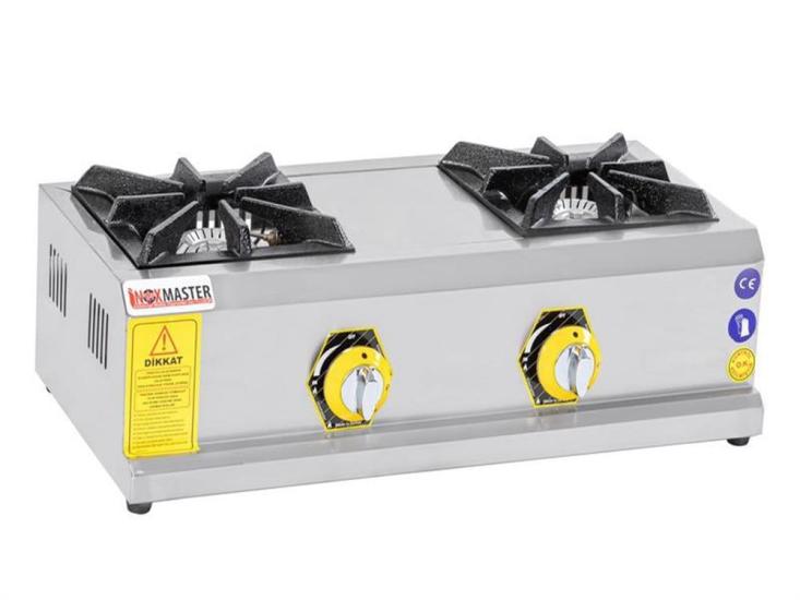 İnoxmaster 2 Li Mini Ocak Gazlı ve Lpg Li 29x60x14 Cm İMR-MNOG-2 (İMR-MNOG-2)
