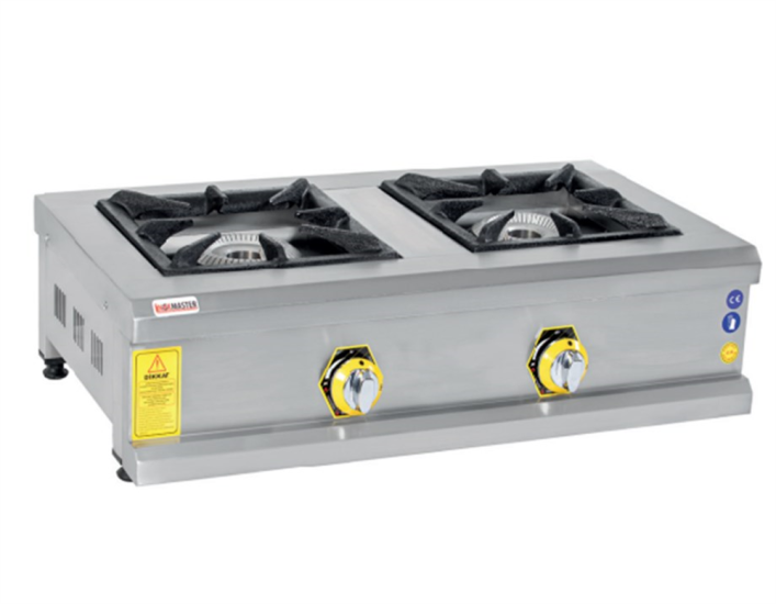 İnoxmaster 2 Li Set Üstü Ocak Gazlı ve Lpg Li 100x50x25 Cm İMR-SOG-1050 (İMR-SOG-1050)