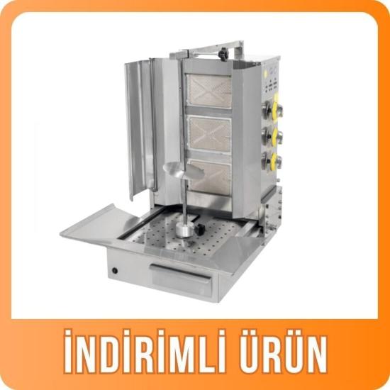 İnoxmaster 3 Lü Alttan Motorlu Döner Ocağı Gazlı ve Lpg Li 44x52x100 Cm İMR-MDNR-301 (İMR-MDNR-301)