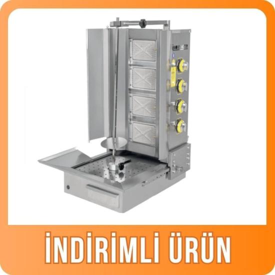 İnoxmaster 4 Lü Alttan Motorlu Döner Ocağı Gazlı ve Lpg Li 50x52x100 Cm İMR-MDNR-401 (İMR-MDNR-401)