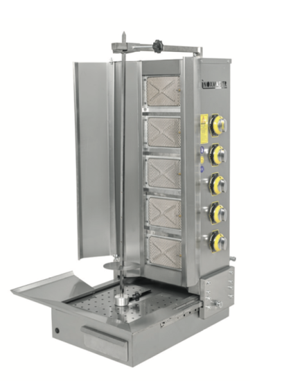 İnoxmaster 5 Li Döner Ocağı Gazlı ve Lpg Li 50x52x100 Cm İMR-DNR-501 (İMR-DNR-501)