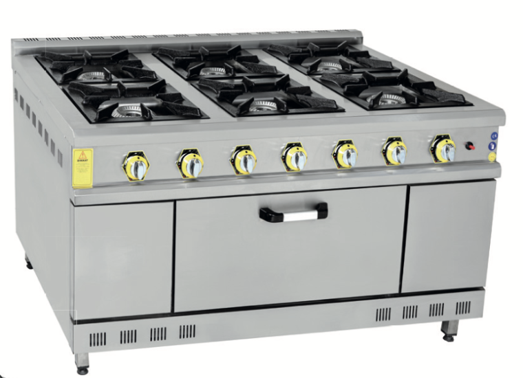 İnoxmaster 6 Lı Kuzine Gazlı ve Lpg Li 150x100x85 Cm İMR-KOG-1510 (İMR-KOG-1510)