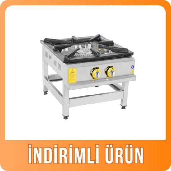 İnoxmaster Yer Ocağı Çift Yanışlı Gazlı ve Lpg Li 60x70x50 Cm İMR-YOG-2 (İMR-YOG-2)