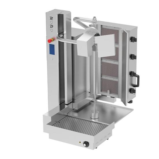 Kalitegaz 4 Radyanlı Gazlı Döner Robotu 75x80x122 cm RODO4G (RODO4G)