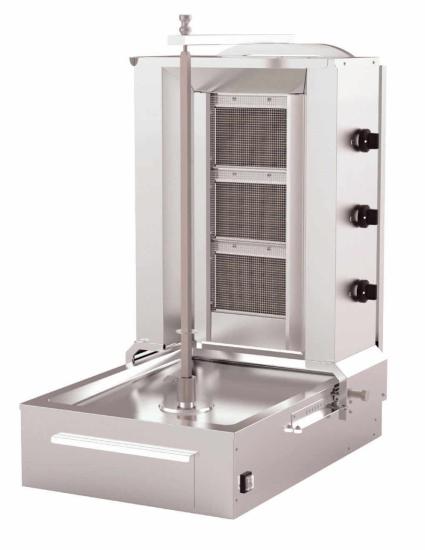 Kalitegaz 3 Gözlü Alttan Motorlu Döner Ocağı Gazlı Özel Model KLG 150-S (KLG 150-S)
