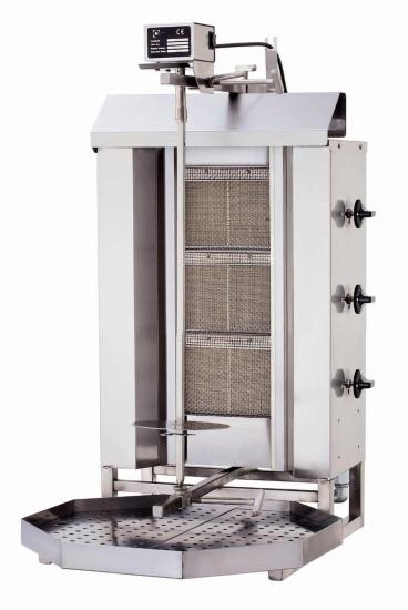 Kalitegaz 3 Gözlü Gazlı Üstten Motorlu Döner Ocağı KLG220 (KLG220)