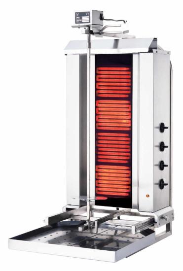 Kalitegaz 4 Gözlü Elektrikli Üstten Motorlu Döner Ocağı KLG231HG (KLG231HG)