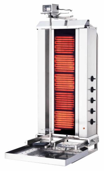 Kalitegaz 5 Gözlü Elektrikli Üstten Motorlu Döner Ocağı KLG232HG (KLG232HG)