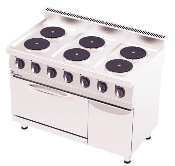 Kalitegaz 6 ’Lı Elektrikli Kuzine 120x70x90 Cm CO1270E Rinnova (CO1270E)