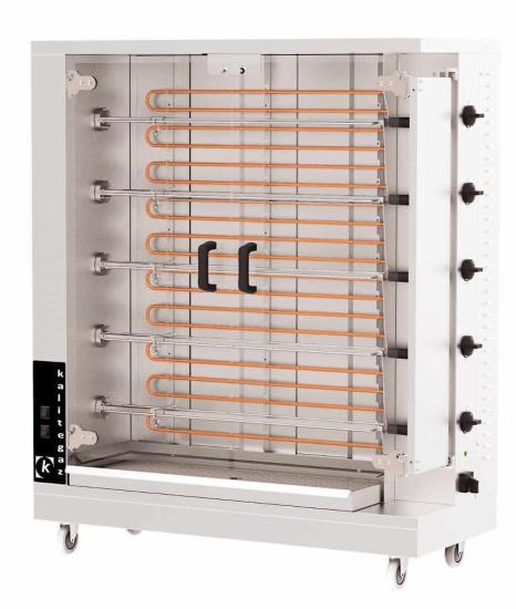 Kalitegaz Elektrikli Piliç Çevirme Makinesi 20-25 Piliç Kapasiteli CRE5 (CRE5)