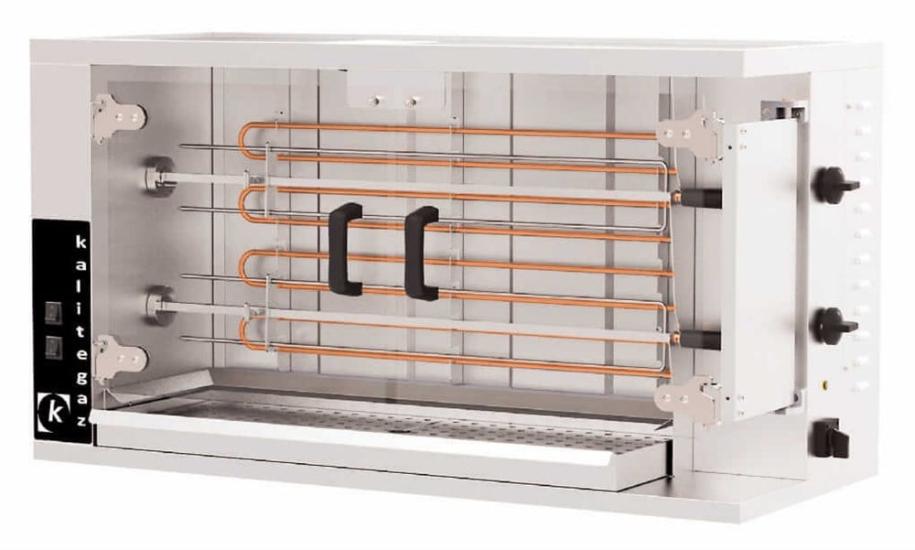 Kalitegaz Elektrikli Piliç Çevirme Makinesi 8-10 Piliç Kapasiteli CRE2 (CRE2)