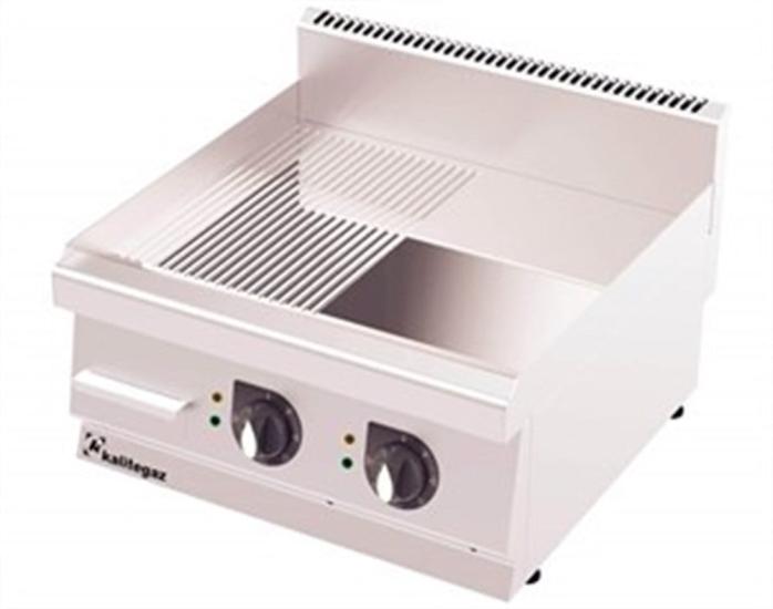 Kalitegaz Elektrikli Pleyt Izgara Yarı Oluklu 90x70x29 cm GS9070E Rinnova (GS9070E)