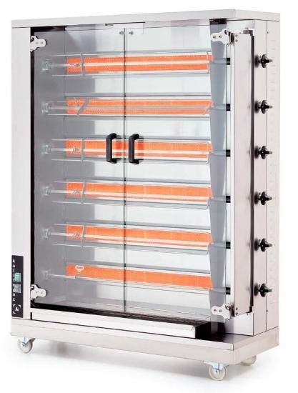 Kalitegaz Gazlı Piliç Çevirme Makinesi 24-30 Piliç Kapasiteli CRG 6 (CRG 6)