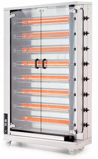 Kalitegaz Gazlı Piliç Çevirme Makinesi 32-40 Piliç Kapasiteli CRG 8 (CRG 8)