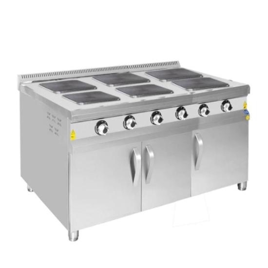 CSA 6 lı Elektrikli Ocak Alt Dolaplı 150x100x85 cm KRCS.DKZE.1510.CE (KRCS.DKZE.1510.CE)