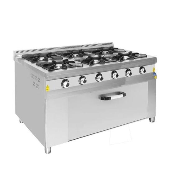 CSA 6 lı Gazlı Kuzine Ce Belgeli 150x100x85 cm KRCS.KZG.1510.CE (KRCS.KZG.1510.CE)