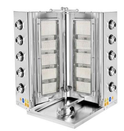 CSA 10 Radyanlı Sabit Döner Ocağı Gazlı ve Lpg Li Ce Belgeli KRCS.SDOG.10 (KRCS.SDOG.10)
