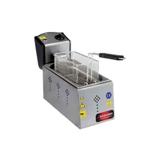CSA Elektrikli Ekonomik Fritöz 8 Litre 35x36x20 cm KRCS.EFE.8 (KRCS.EFE.8)