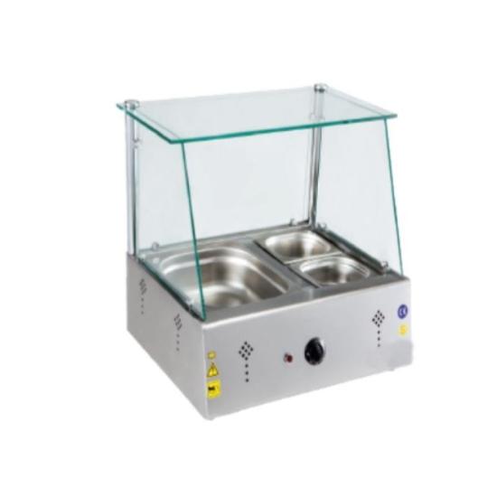 CSA Elektrikli Sosislik 3 Kaplık Set Üstü 545x440x550 mm KRCS.SSE.3 (KRCS.SSE.3)