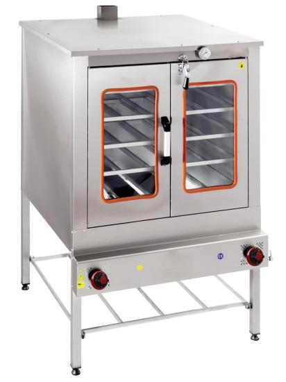 CSA Pasta Börek Fırını 5 Sıralı Gazlı ve Lpg Li Ce Belgeli 80x100x160 cm KRCS.SPBFG.8016 (KRCS.SPBFG.8016)