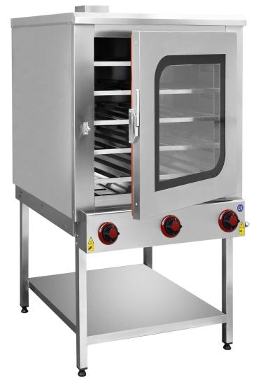 CSA Pasta Börek Fırını 5 Sıralı Gazlı ve Lpg Li Ce Belgeli 90x90x160 cm KRCS.SPBFG.9090.CE (KRCS.SPBFG.9090.CE)