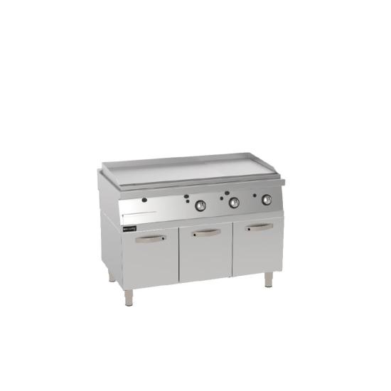 Kayalar Gazlı Yarı Düz Yarı Oluklu Izgara Alt Dolaplı 120x90x85 cm KIYOG12090 (KIYOG12090)