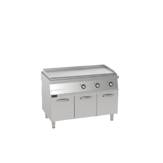 Kayalar Yarı Düz Yarı Oluklu Pleyt Izgara Elektrikli Alt Dolaplı 120x90x85 cm KIYOE12090 (KIYOE12090)