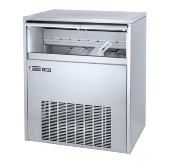 Masterfrost Gurme Buz Makinesi 120 kg/gün Kapasiteli M-1200 (M-1200)