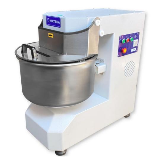 Mateka 60 Kg 2 Hız Ayarlı Spiral Hamur Yoğurma Makinesi 400V SPZ-600T (SPZ-600T)