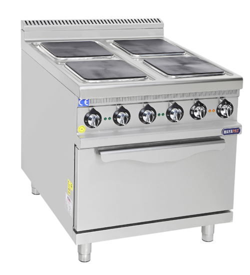 Mayapaz 4 Lü Pleyt Elektrikli Kuzine 100x100x85x M-KZE 1010 (M-KZE 1010)